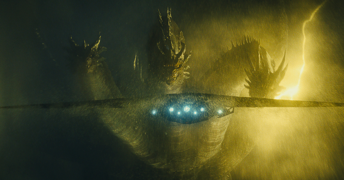 ghidorah in godzilla king of the monsters - nerdface