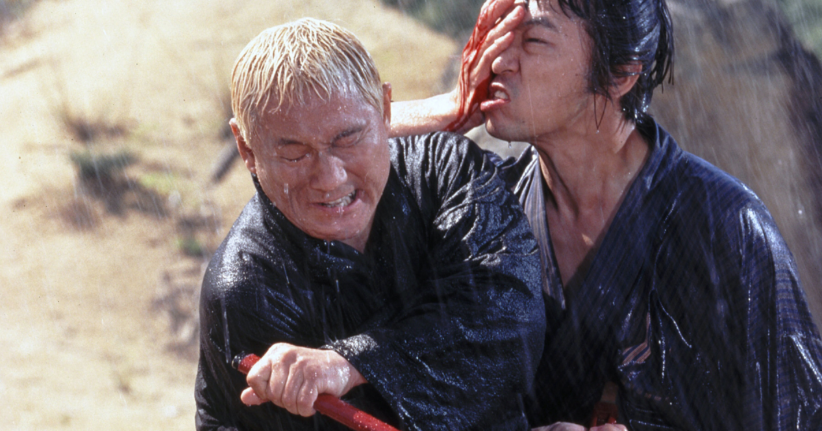 zatoichi affronta un nemico - nerdface