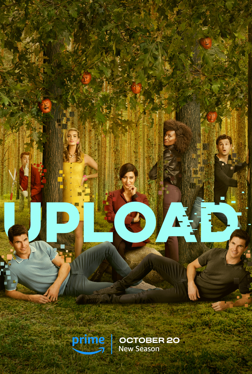 il poster della terza stagione di upload - nerdface