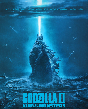 poster di godzilla king of the monsters - nerdface