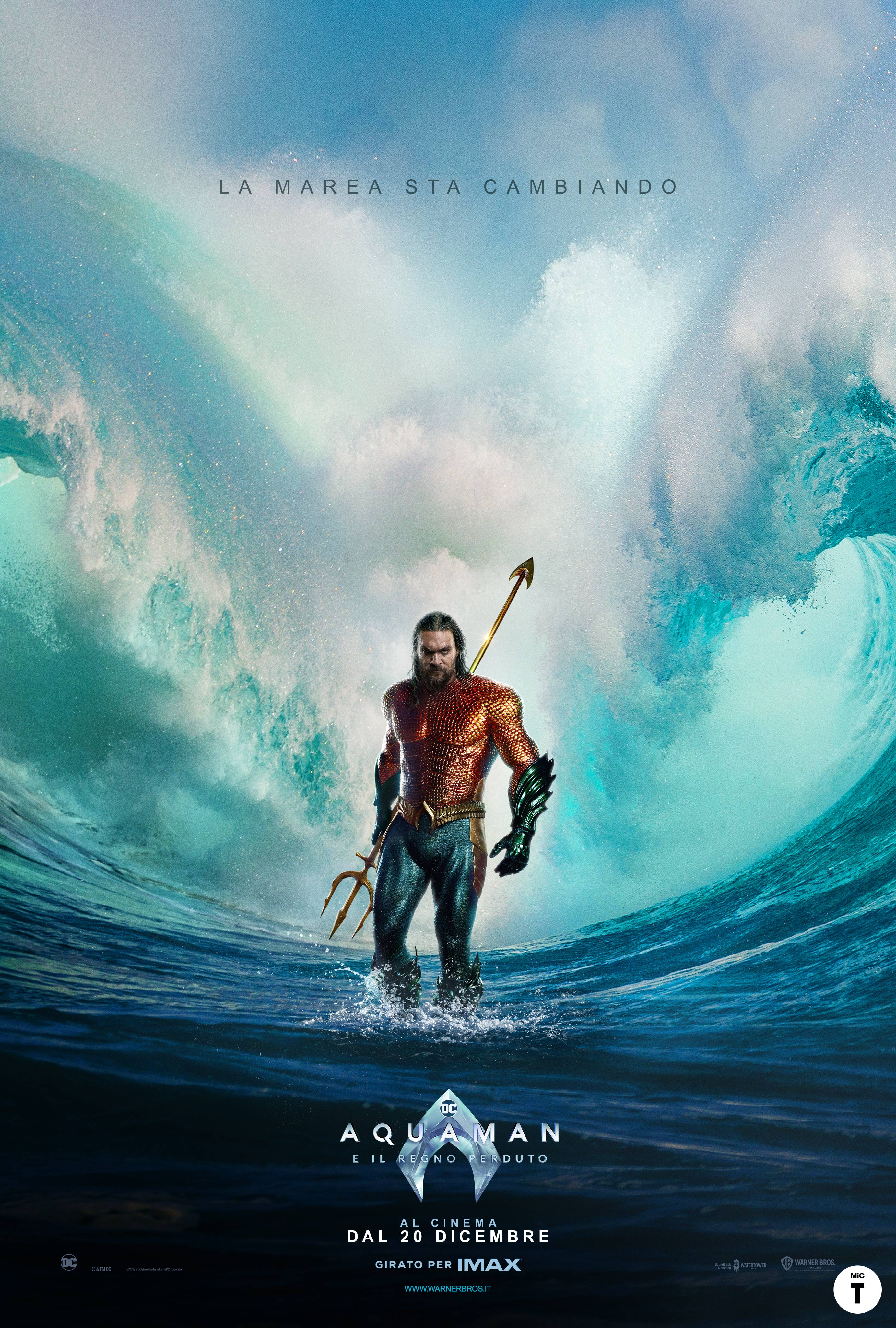 il poster di aquaman e il regno perduto - nerdface