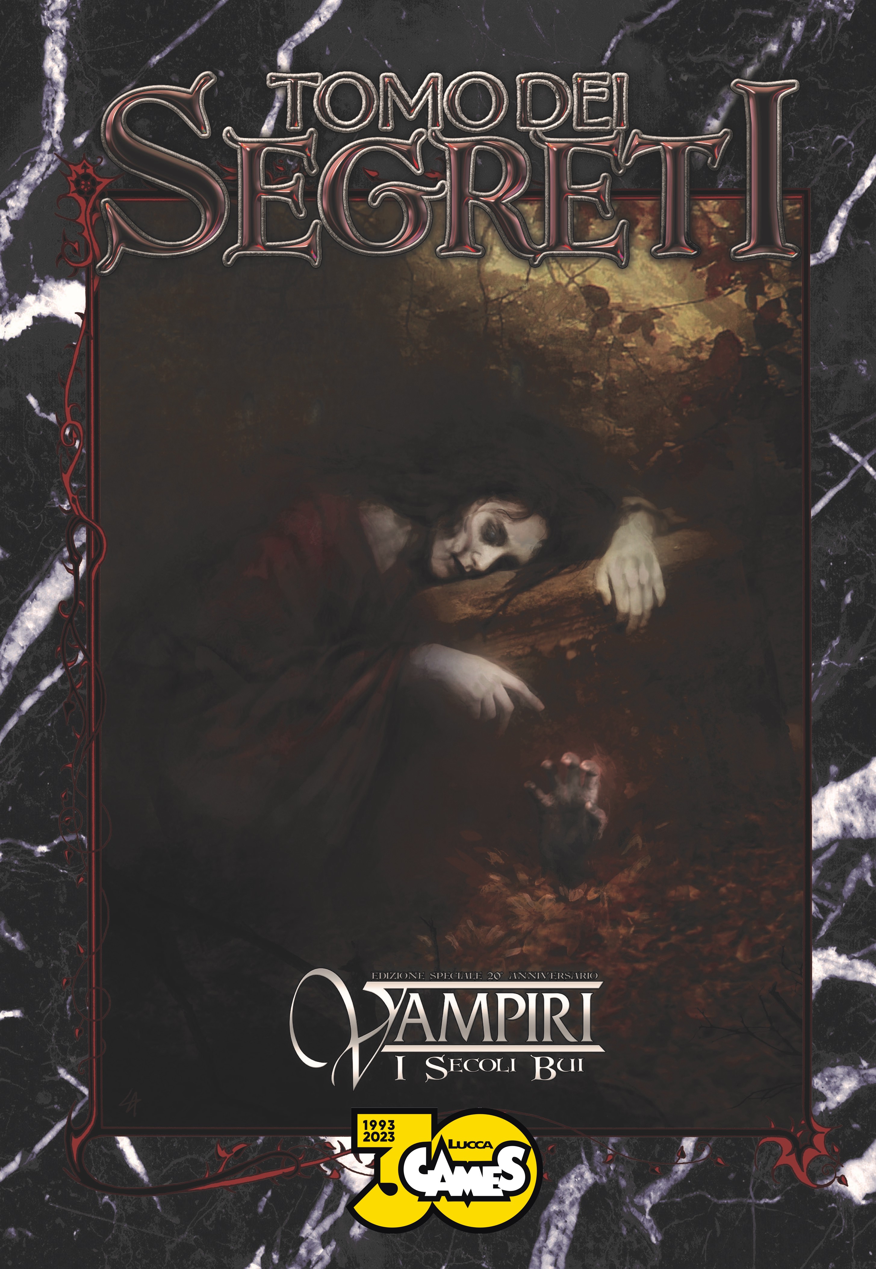 la cover del tomo dei segreti vampiri secoli bui - nerdface
