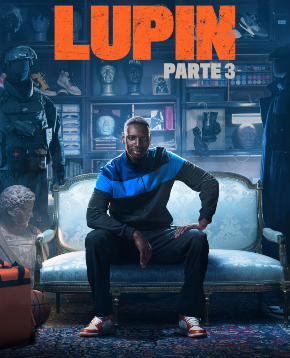 il poster della terza stagione di lupin - nerdface