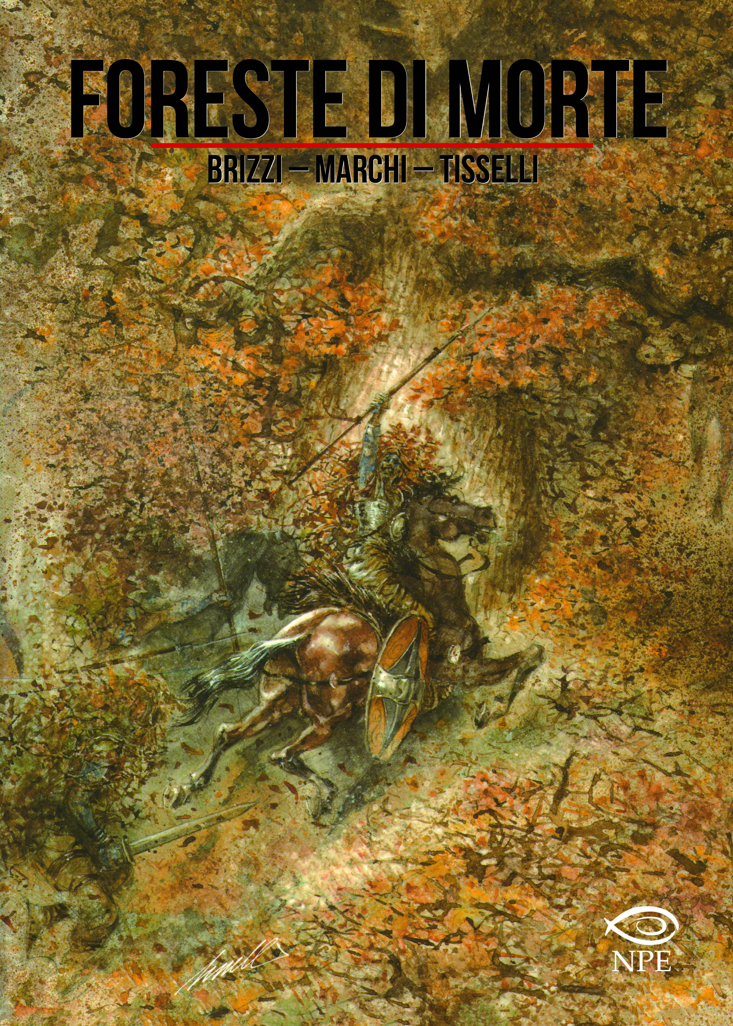 la copertina di foreste di morte - nerdface