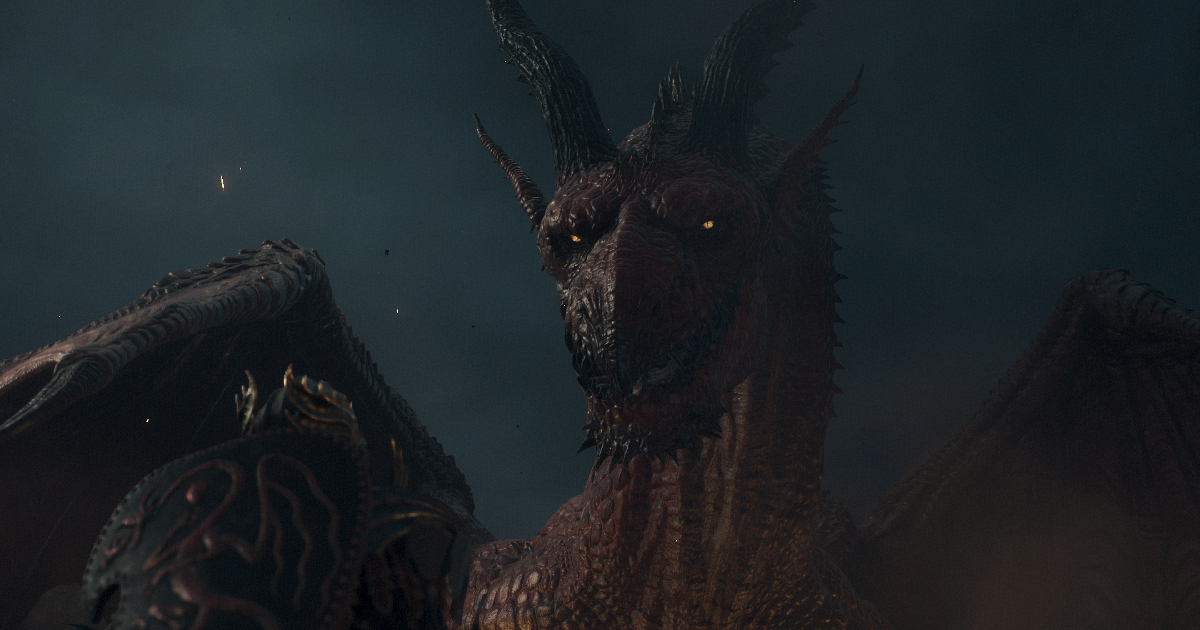 il drago di dragon's dogma 2 visto allo showcase - nerdface