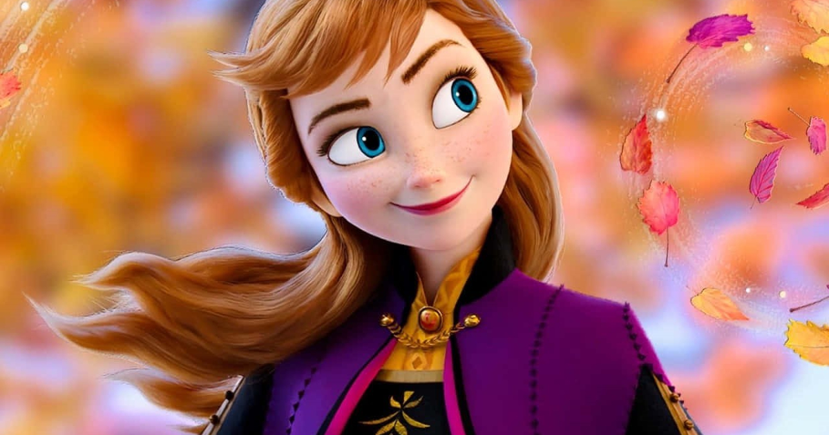 anna sorride in frozen - nerdface