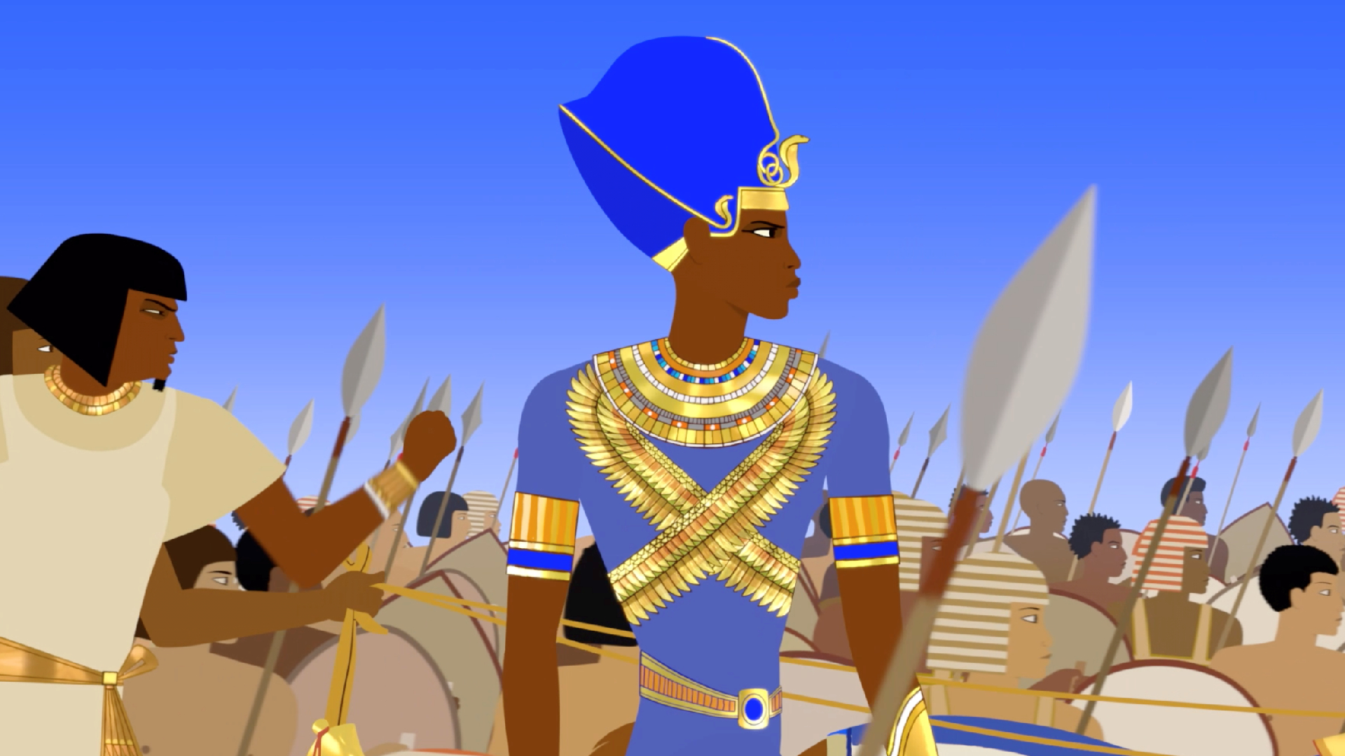 immagine del faraone ma senza selvaggio e principessa - nerdface
