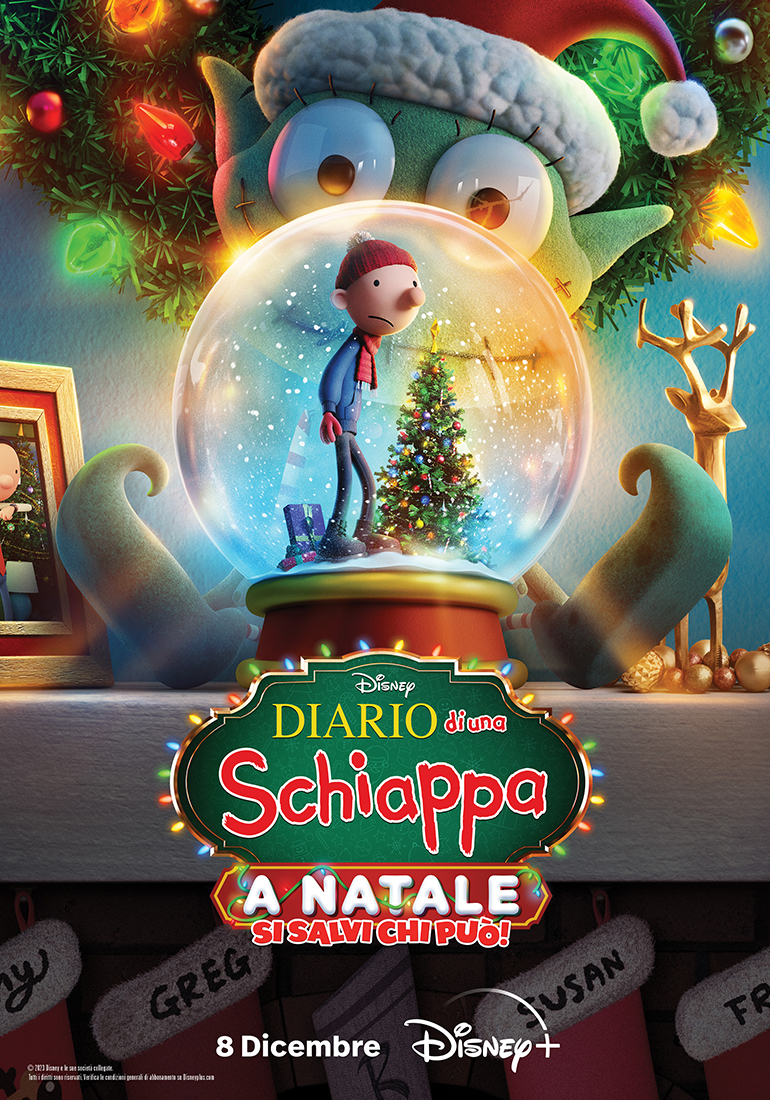 la key art di diario di una schiappa a natale si salvi chi può - nerdface