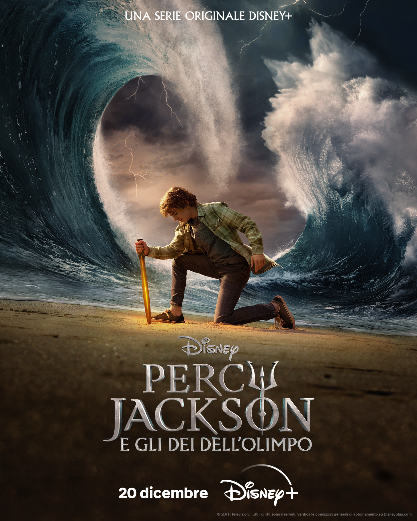 la key art di percy jackson e gli dei dell'olimpo - nerdface