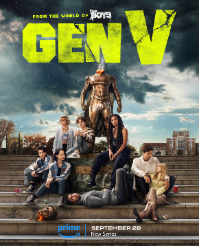 il poster di gen v - nerdface