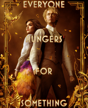 il poster di hunger games la ballata dell'usignolo e del serpente - nerdface