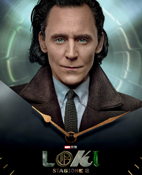 il poster della seconda stagione di loki - nerdface