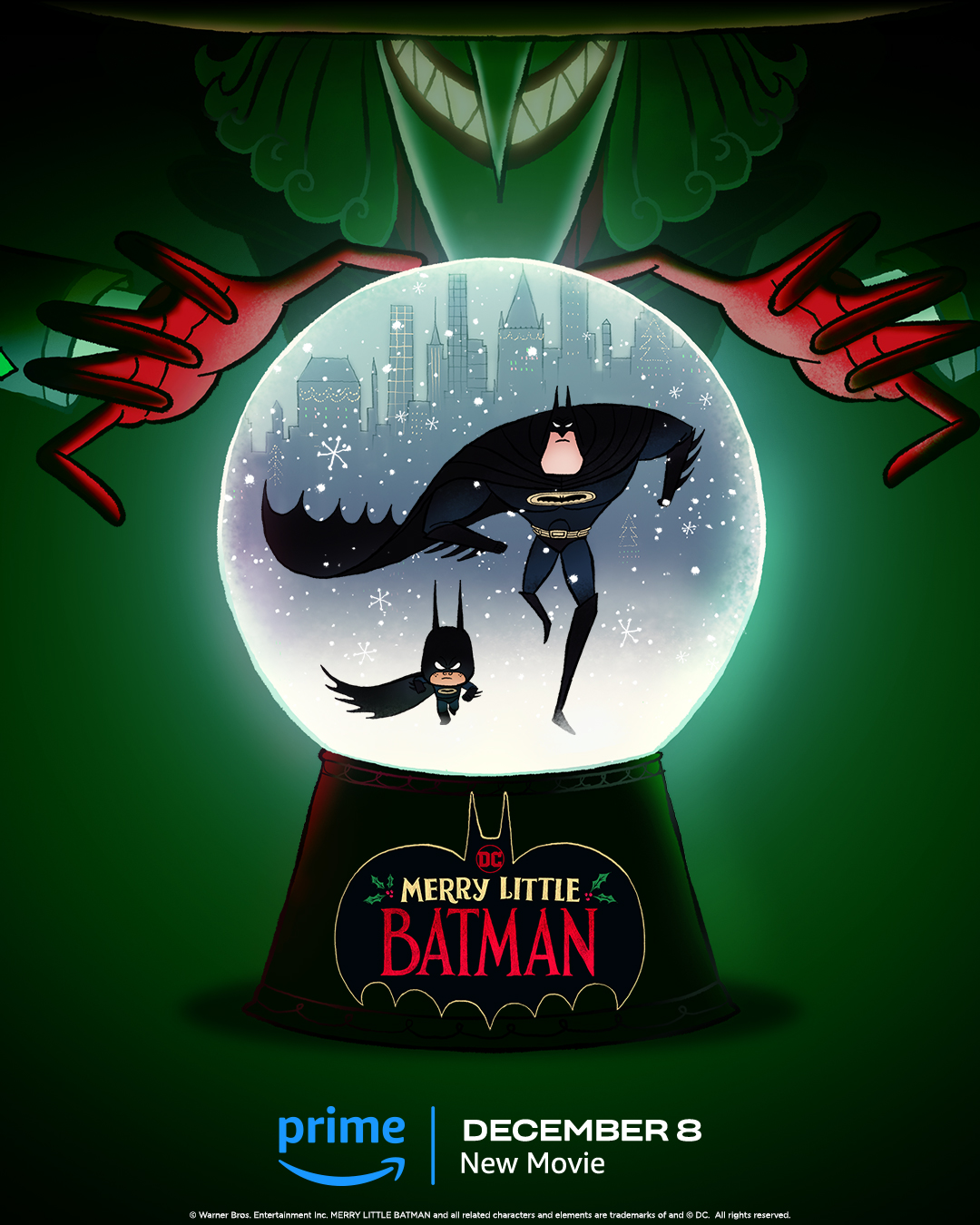 il poster di merry little batman - nerdface