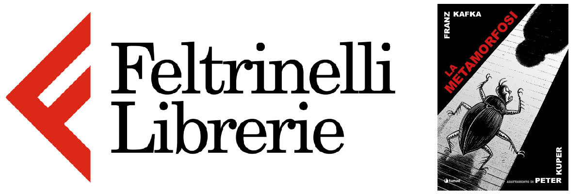 lo shop feltrinelli dove acquistare il fumetto la metamorfosi di peter kuper - nerdface