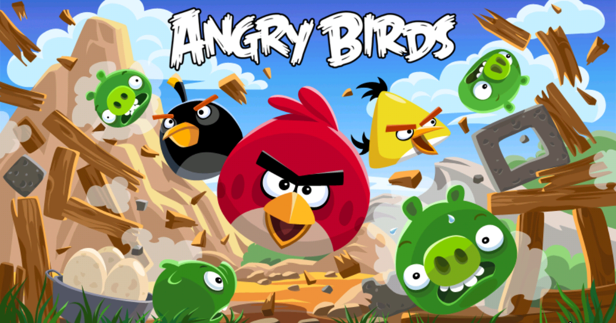 il banner promozionale di angry birds - nerdface
