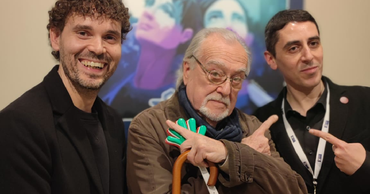 paolo gaudio e luca ruocco insieme a lamberto bava per il giro dell'horror - nerdface