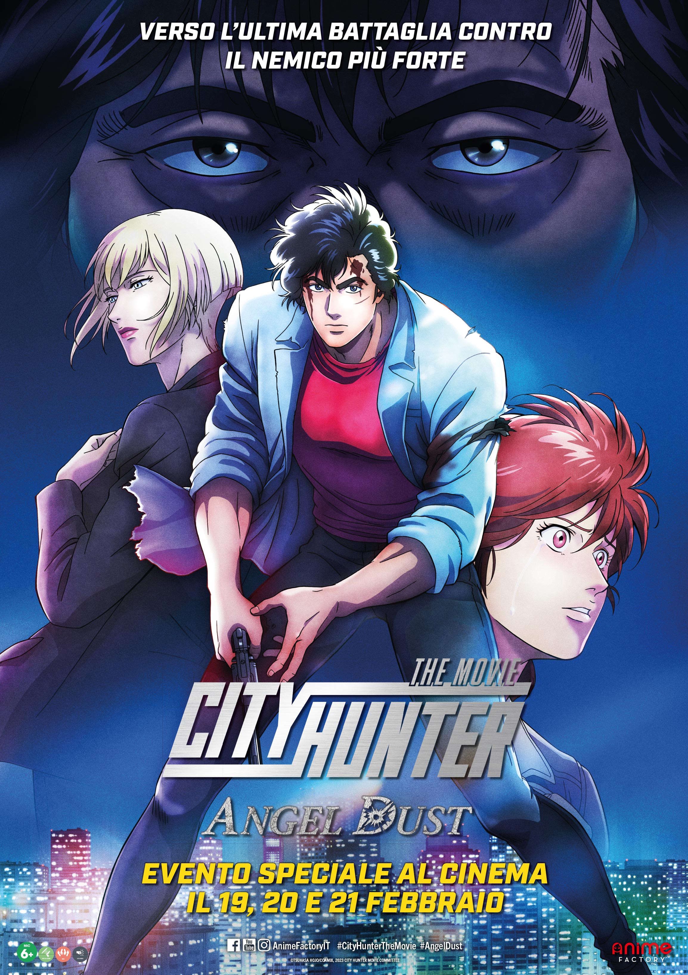 il poster di city hunter angel dust - nerdface