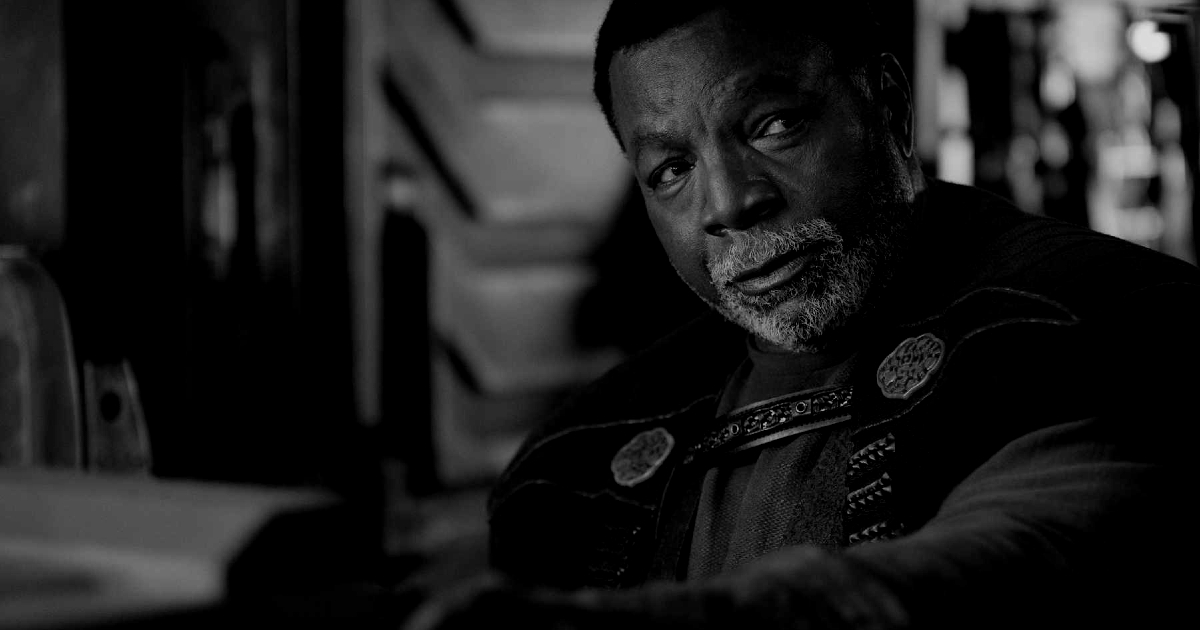 carl weathers in the mandalorian - nerdface