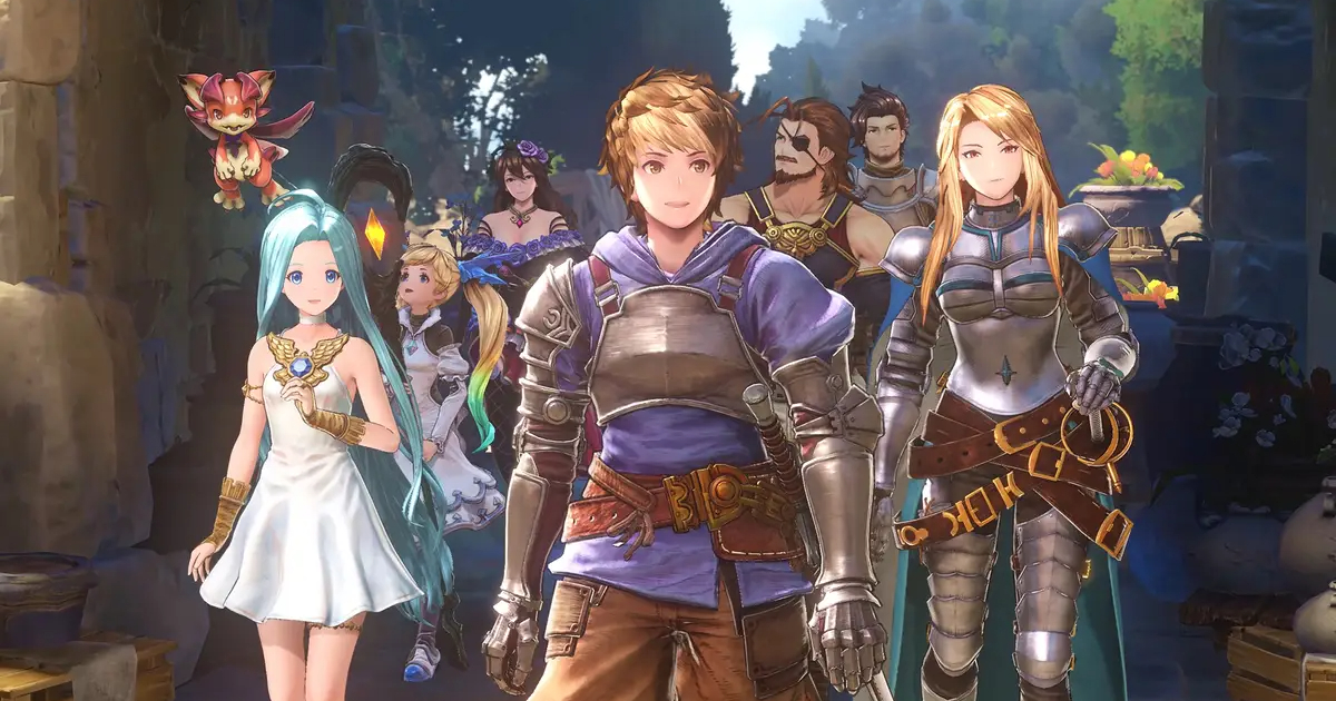 la squadra degli alleati di granblue fantasy relink - nerdface