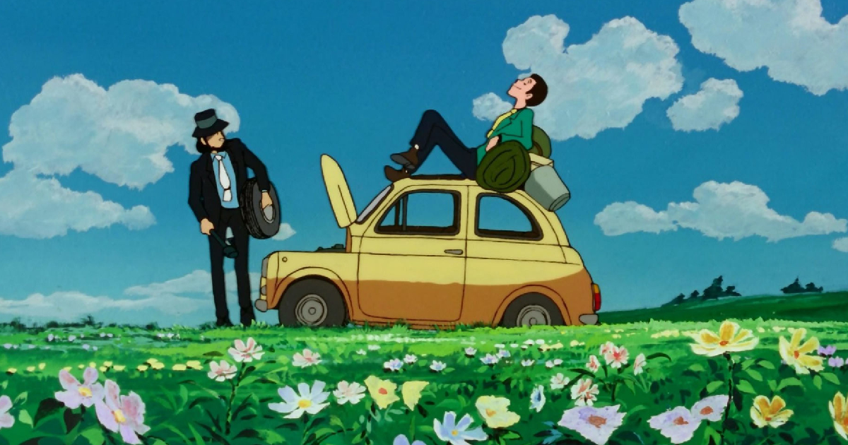 lupin e jigen in una scena de il castello di cagliostro - nerdface