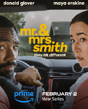 la key art di mr. e mrs. smith - nerdface