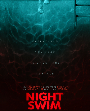 il poster di night swim - nerdface