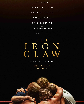 il poster di the warrior the iron claw - nerdface