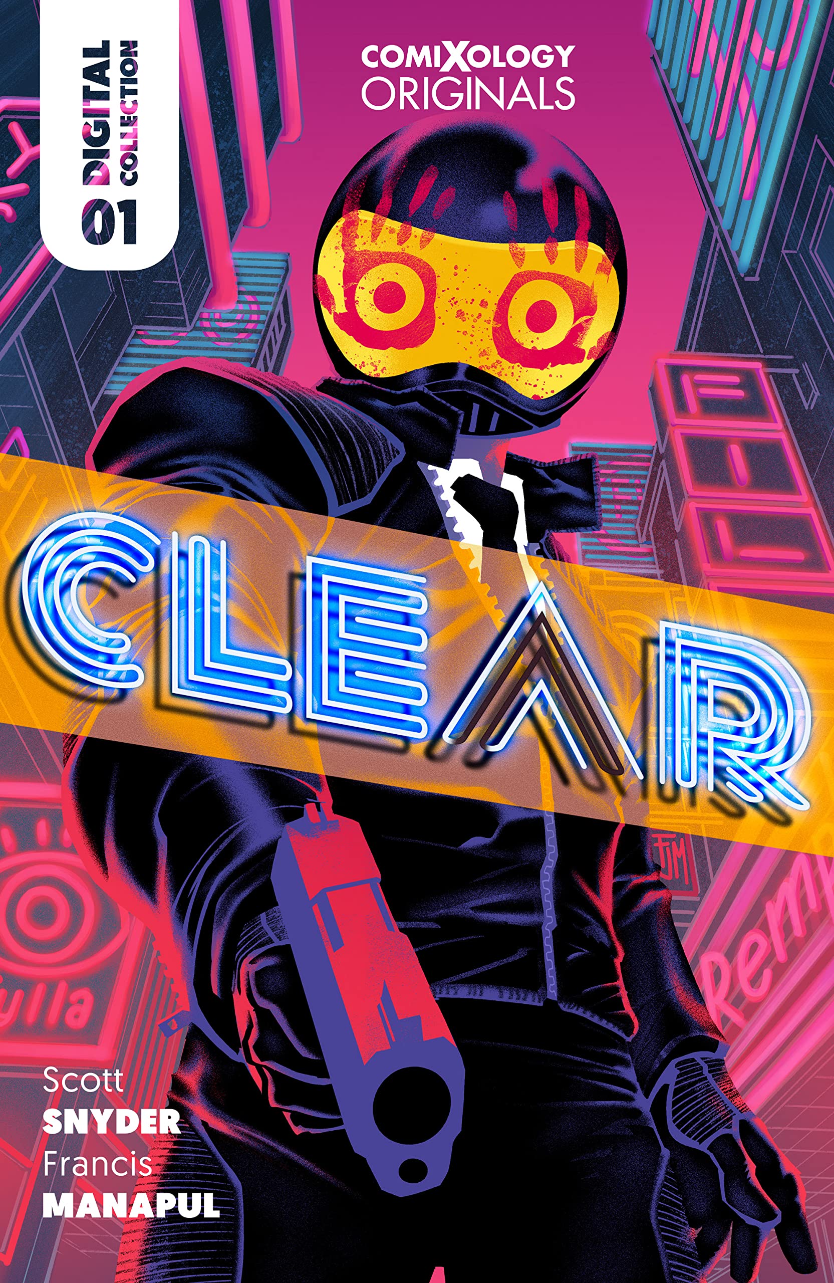 la cover del fumetto clear - nerdface