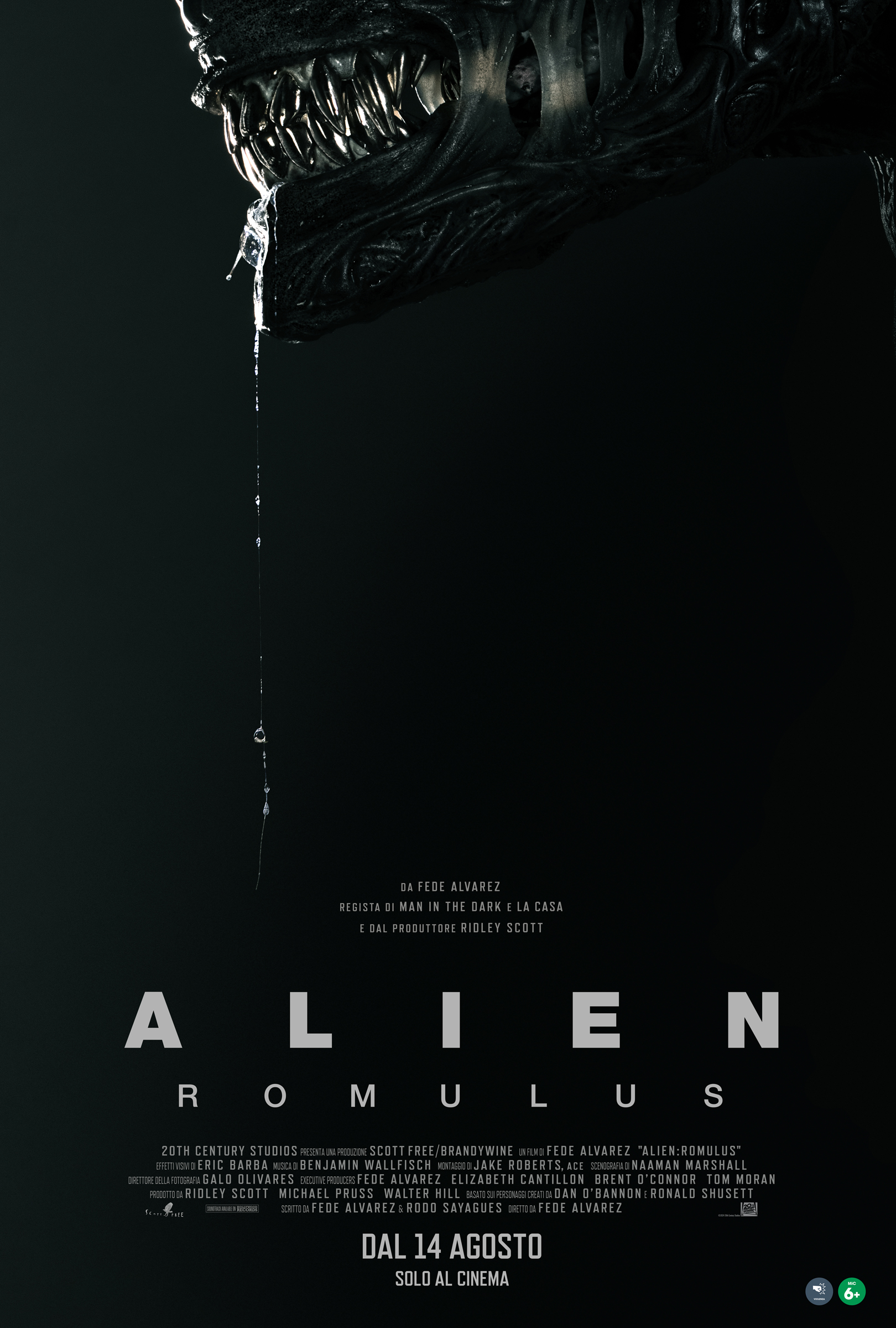 il poster di alien romulus - nerdface
