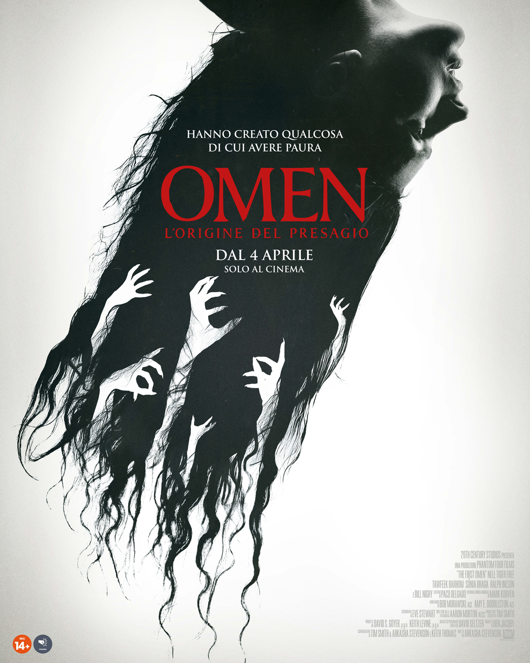 il poster di omen l'origine del male - nerdface