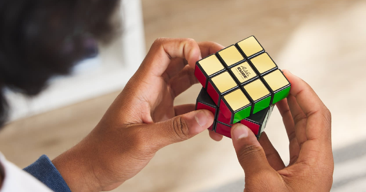 il cubo di rubik 3x3 retrò - nerdface