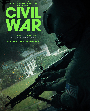 il poster ufficiale di civil war - nerdface