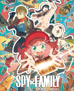 il poster ufficiale di spy x family code white - nerdface