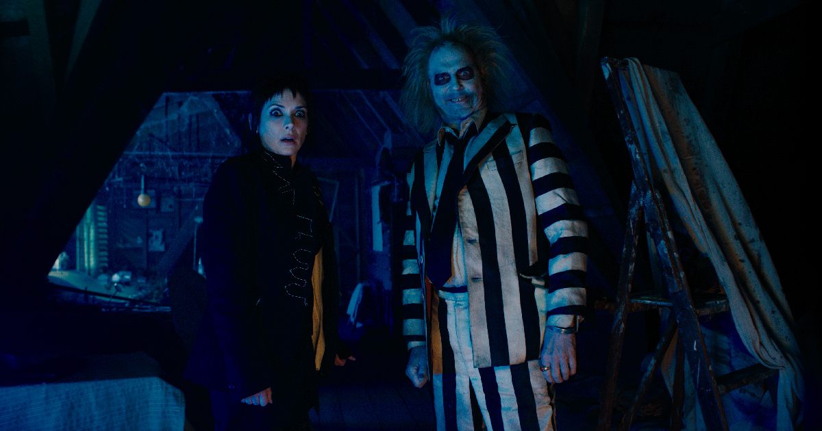 winona ryder e michael keaton nel trailer di beetlejuice beetlejuice - nerdface