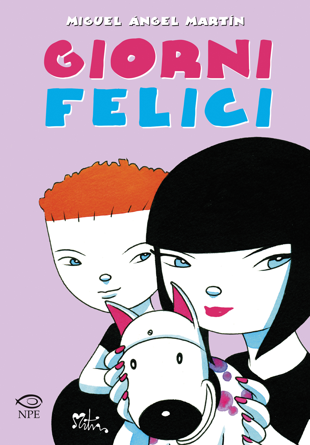 la copertina di giorni felici - nerdface