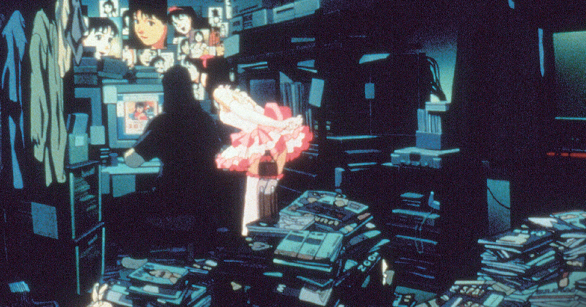 la protagonista di perfect blue danza sui tetti della città - nerdface