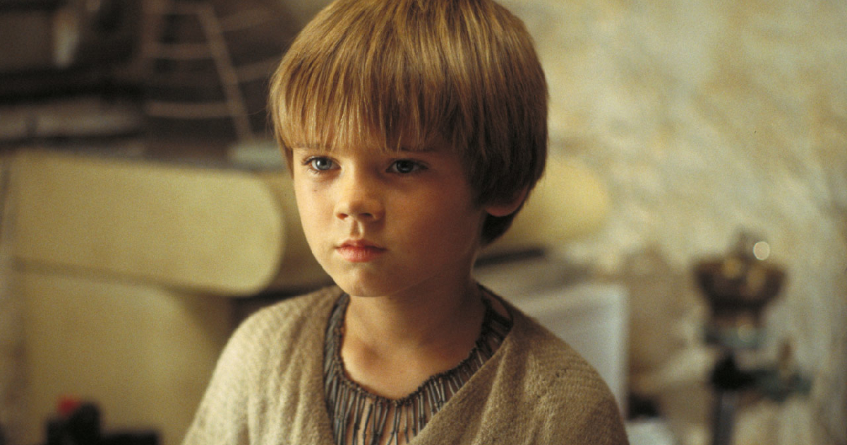 il piccolo anakin in star wars la minaccia fantasma - nerdface
