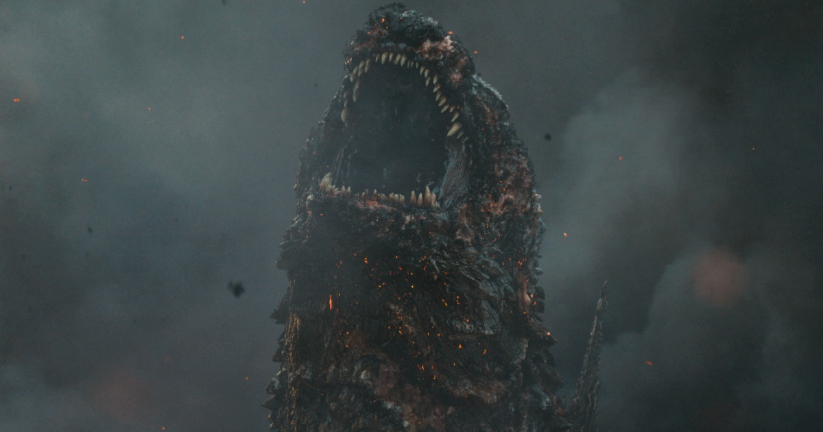 godzilla ruggisce in minus one - nerdface