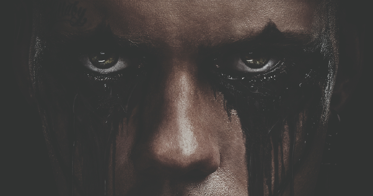il volto truccato del protagonista de il corvo nel nuovo trailer - nerdface