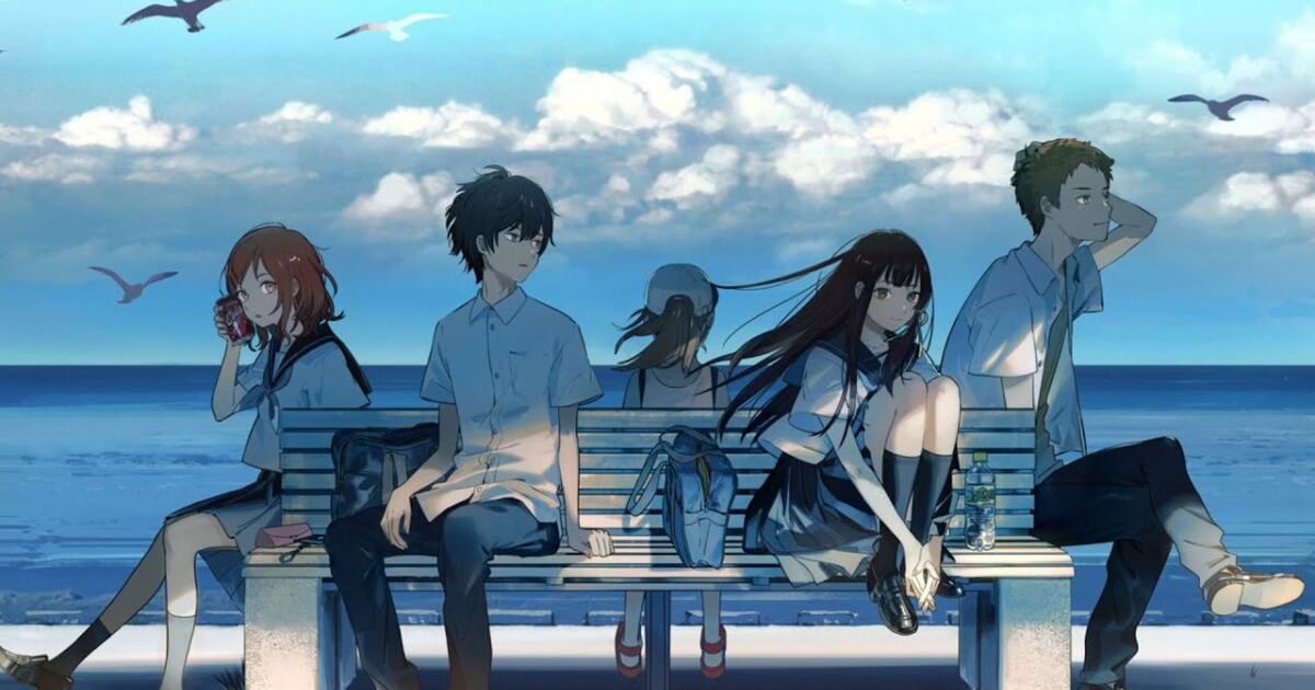 i protagonisti del trailer di the tunnel to summer - nerdface