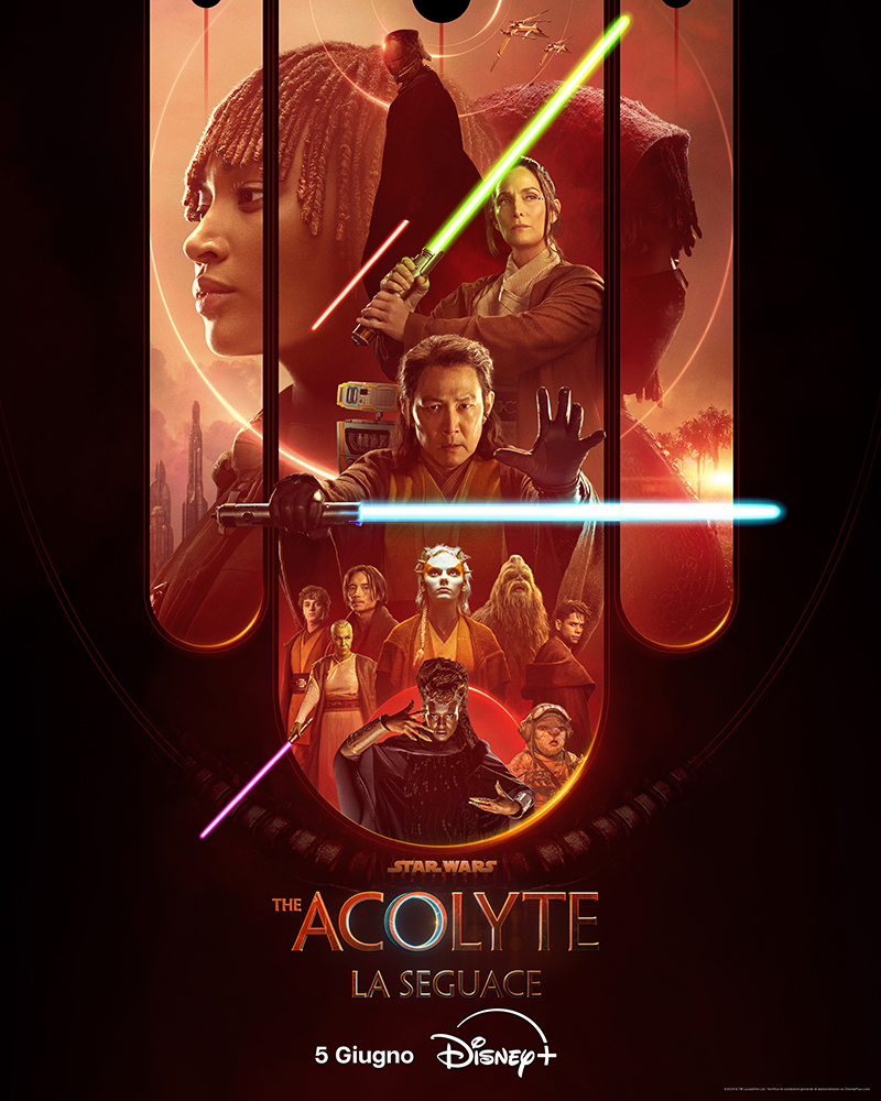 il poster ufficiale di the acolyte - nerdface