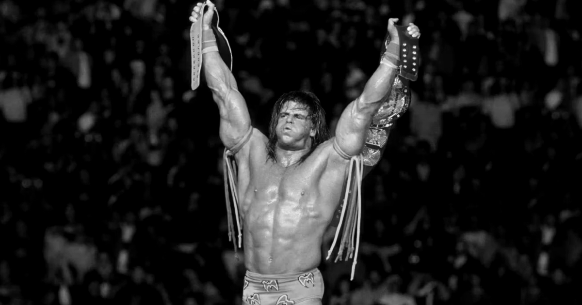 ultimate warrior esulta: che abbia vinto una royal rumble? - nerdface