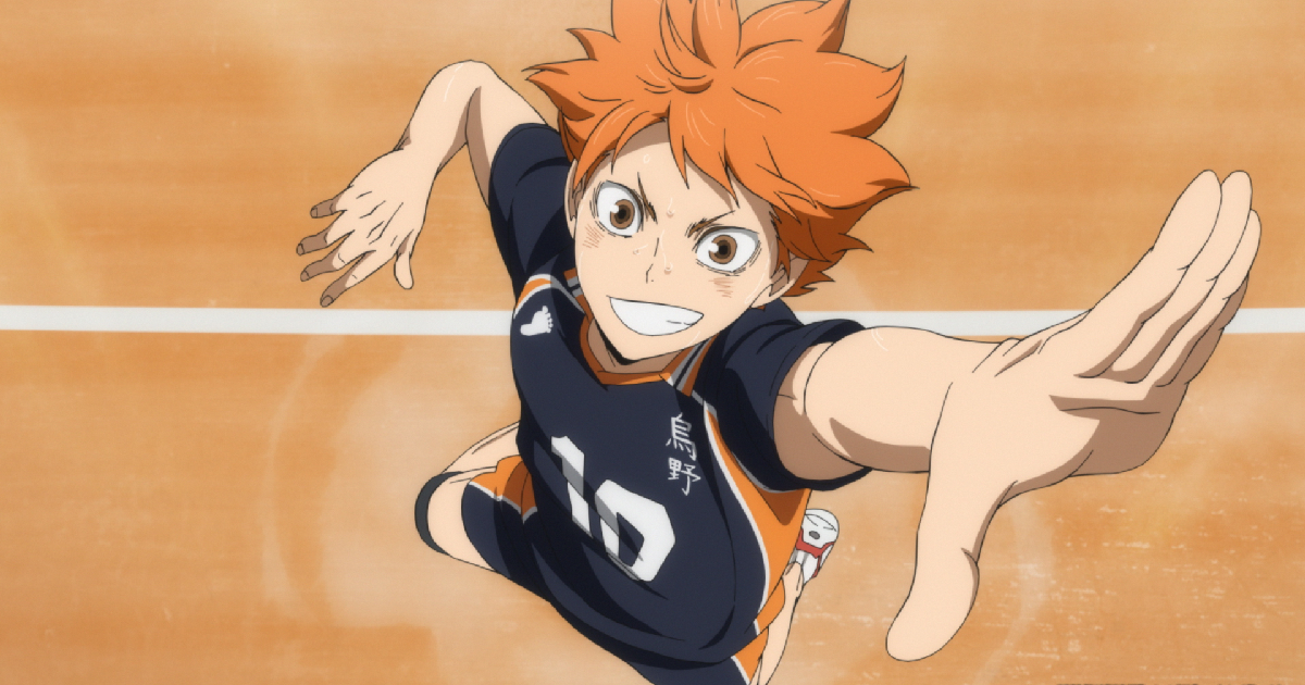 shoyo sta per schiacciare in haikyu battaglia all'ultimo rifiuto - nerdface