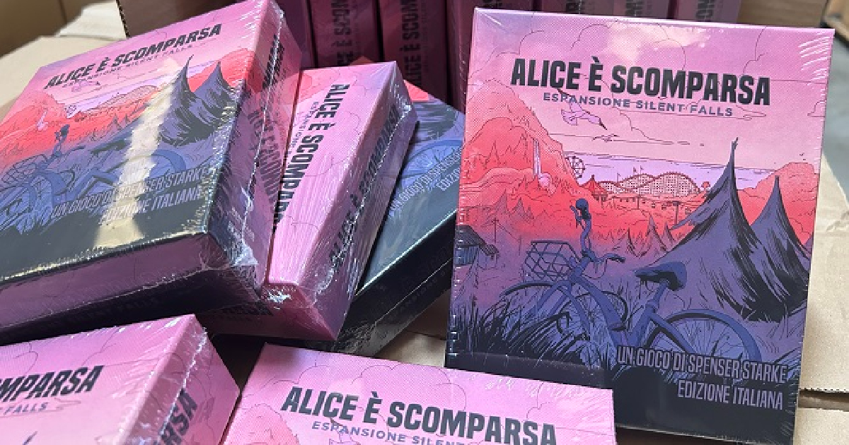 la cover dell'espansione silent falls del gdr alice è scomparsa - nerdface