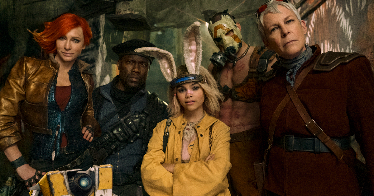 il cast di borderlands in posa - nerdface