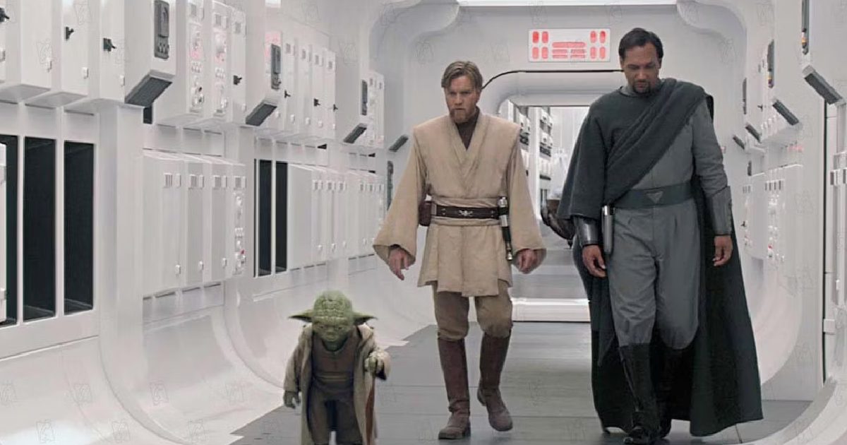 jimmy smits è organa e passeggia con obi wan kenobi e yoda - nerdface