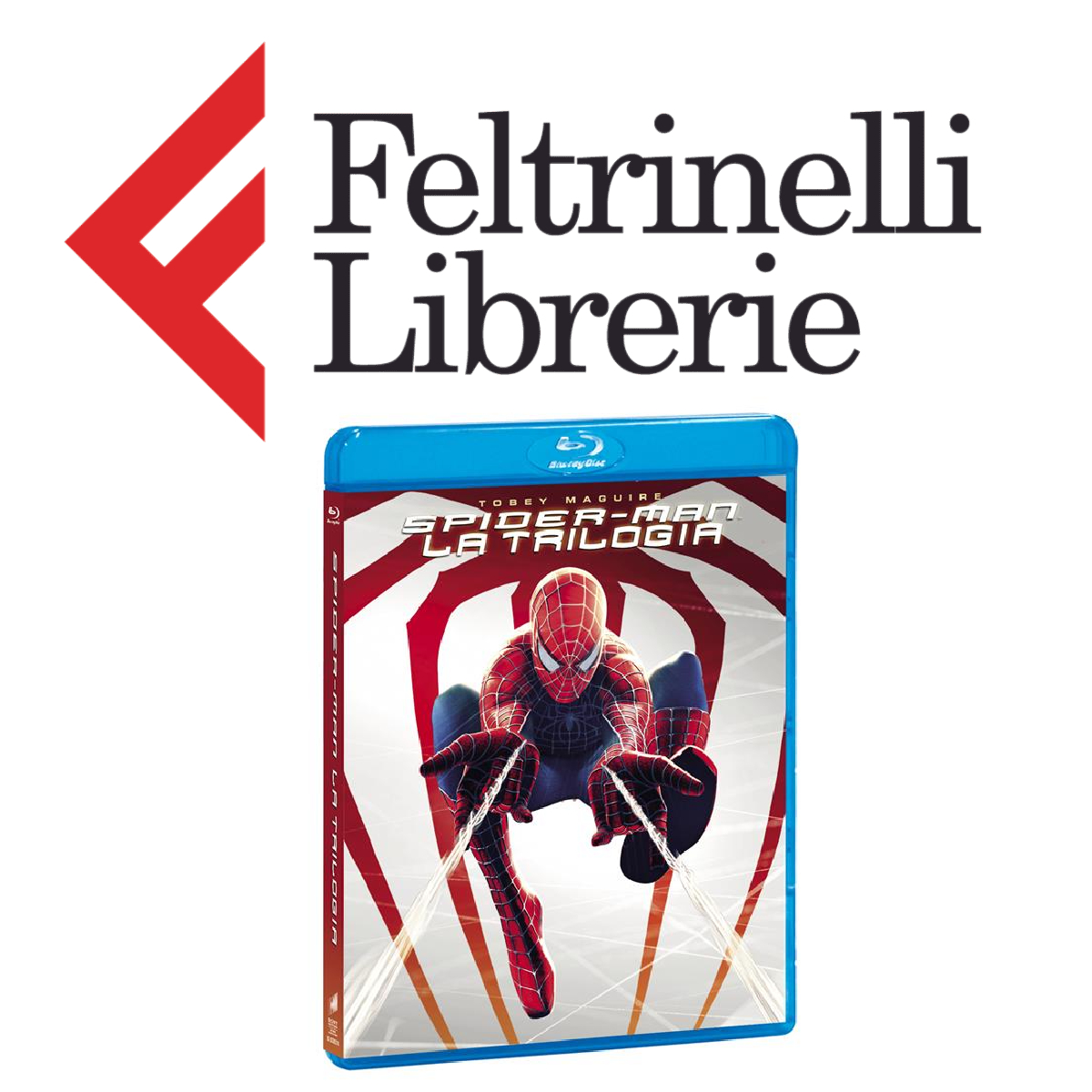 lo shop feltrinelli dove acquistare la trilogia di spider-man di sam raimi in blu-ray - nerdface