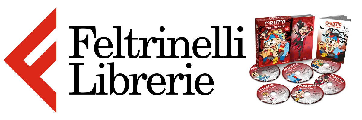 lo shop feltrinelli dove acquistare il volume 2 in dvd di carletto il principe dei mostri - nerdface
