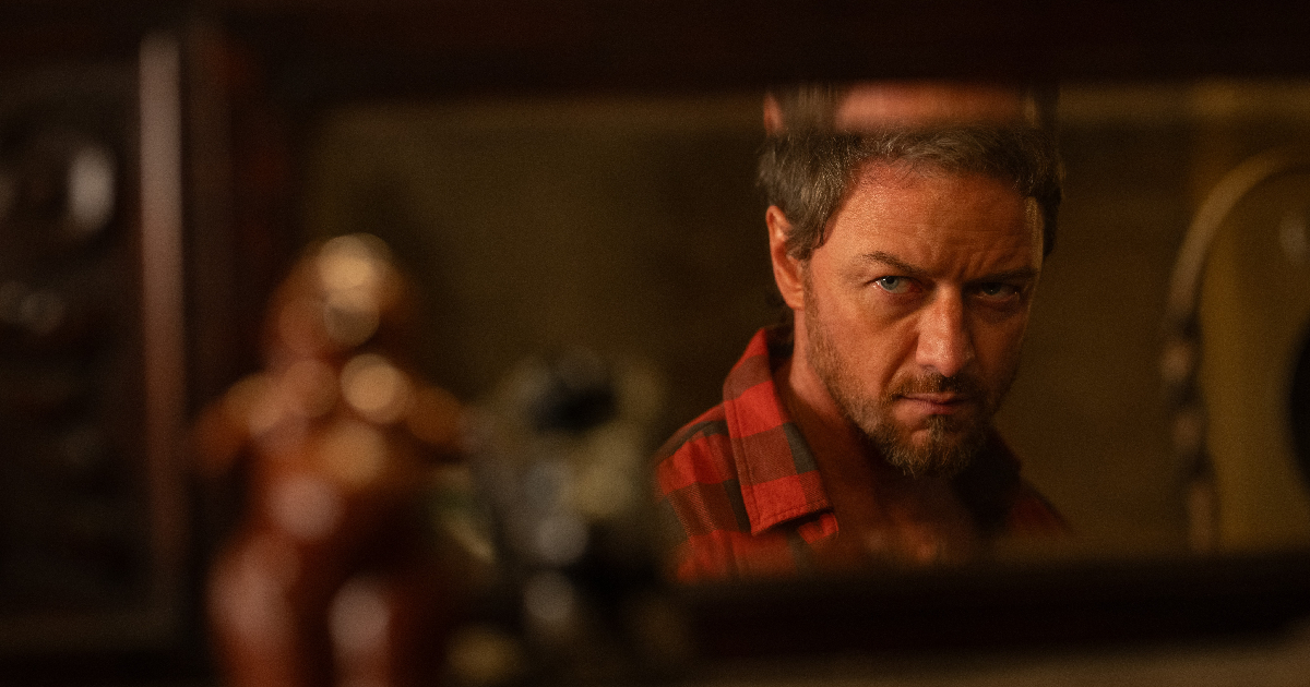 james mcavoy con sguardo da psicopatico nel remake di speak no evil - nerdface