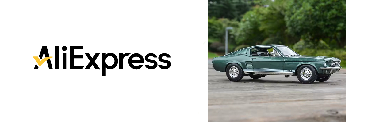 lo shop aliexpress dove acquistare il modello 1:18 della ford mustang gta 1967 - nerdface